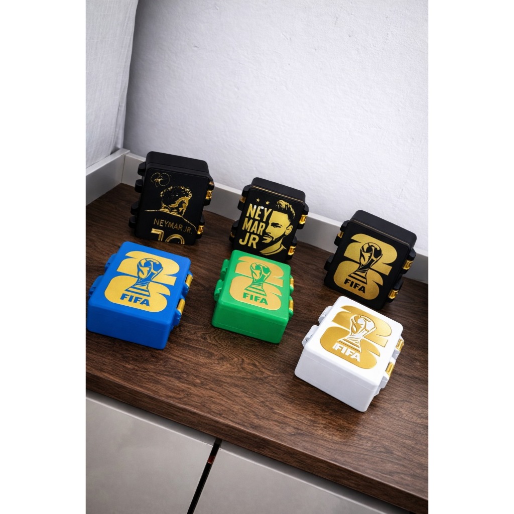 Porta Figurinhas Copa do Mundo | Organizador de figurinhas Futebol | Material Original Premium