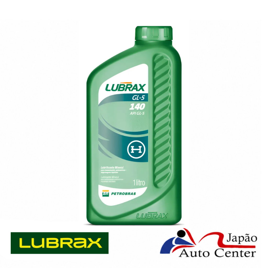 Óleo de Cambio e Diferencial Lubrax API GL-5 SAE 140 1L