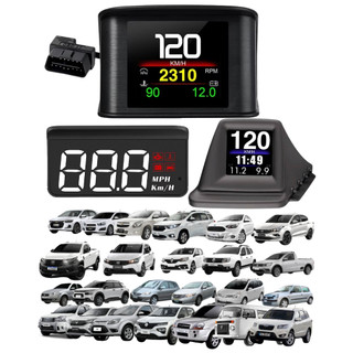 ANCEL A202 Computador A Bordo Obd2 Medidor Visor Obd Digital Inteligente Hud De Temperatura De Água Velocidade De Carro