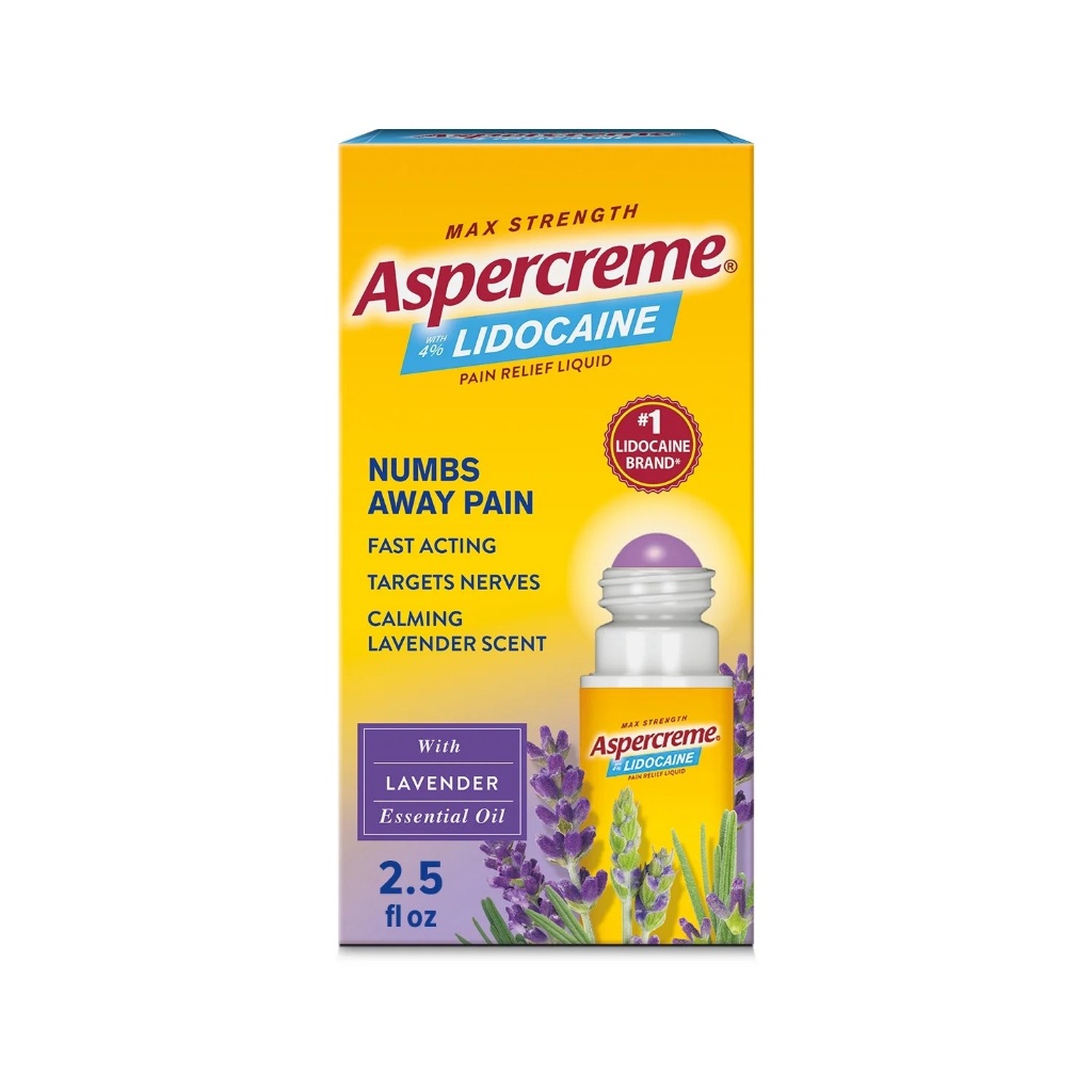aspercreme alivio dores musculares roll on com lavanda 73ml