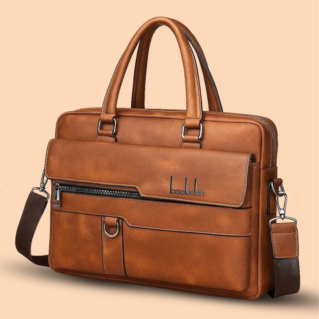 Bolsa Pasta  Notebook Executiva Com Alça Transversal Resistente Para o Dia a Dia Trabalho Faculdade