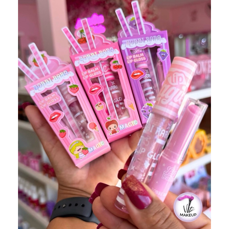 💄✨ Lip Balm + Lip Gloss Bobby Para Magic ✨💄