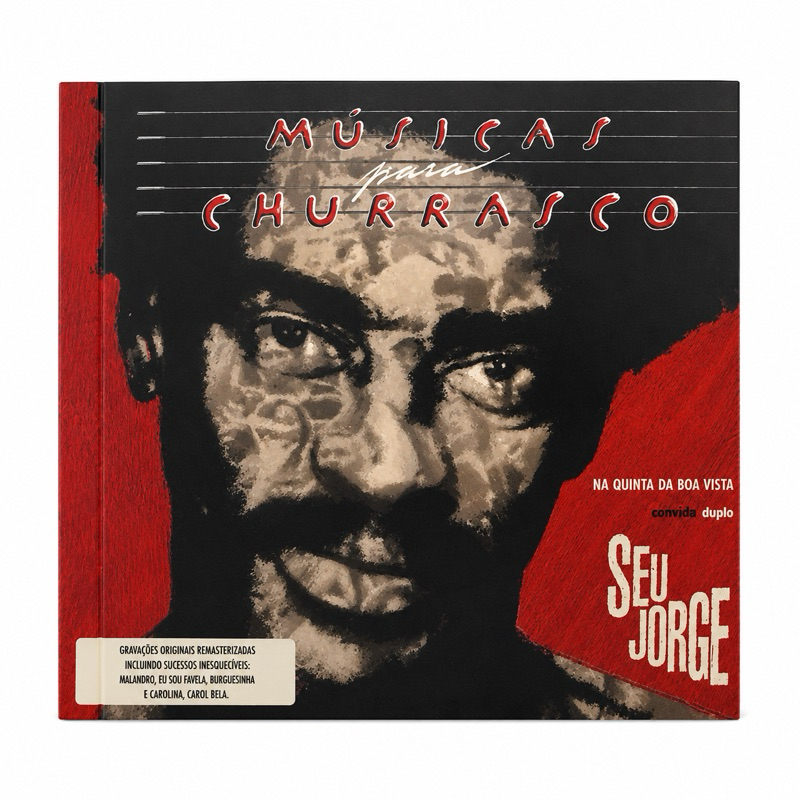 CD Seu Jorge - Músicas Para Churrasco – Ao Vivo na Quinta da Boa Vista