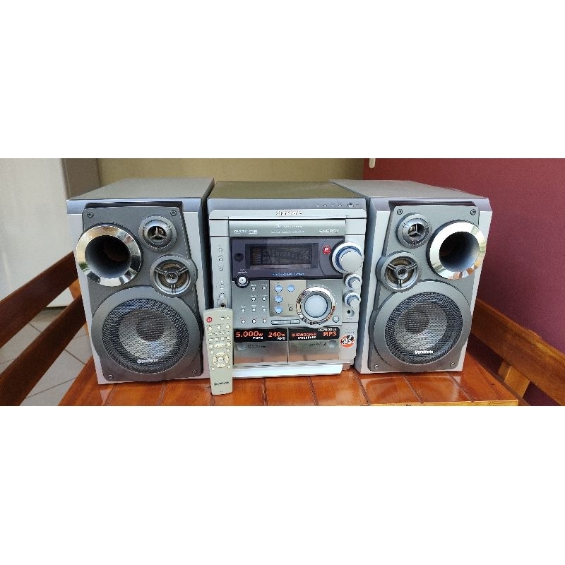 aparelho de som Mini system gradiente as 580 AS580 Aiwa Philips sony Panasonic jvc cce Sharp pioneer