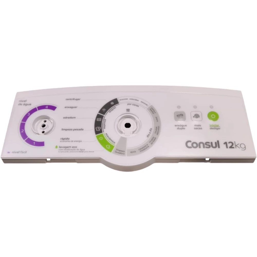 CONSOLE + PAINEL DECORATIVO COMPATIVEL LAVADORA DE ROUPAS CWH12B - W11626365
