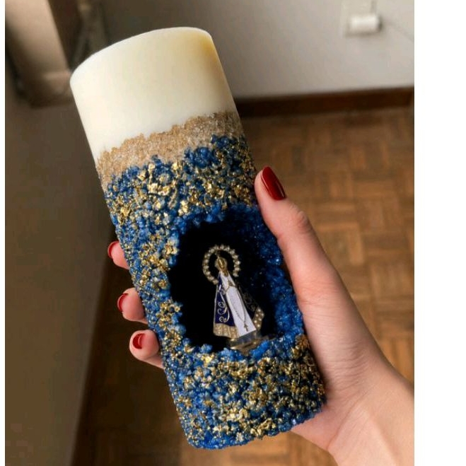 Vela gruta oratório de Nossa Senhora Aparecida