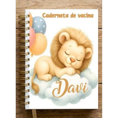 Caderneta de Vacinação Infantil Personalizada Capa Dura com  nome com Miolo SUS Atualizado | Menino/Menina |,Vacina Bebê