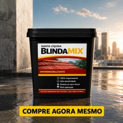 Tinta Impermeabilizante Emborrachada 18kg Proteção Contra Infiltrações