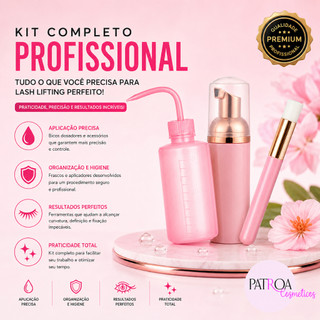 Kit Limpeza Pisseta Frasco Espumador e Pincel