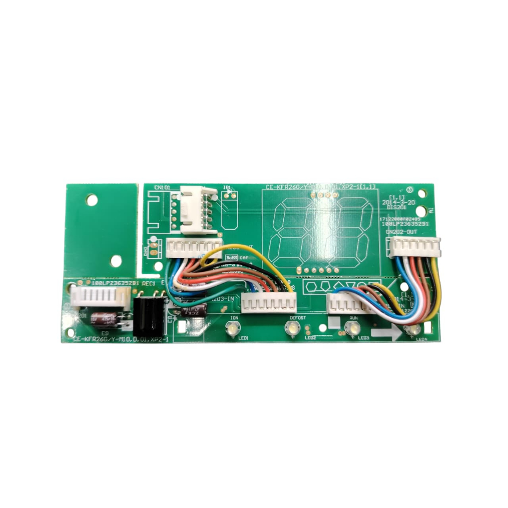 Placa Display para Evaporadora - Midea (17122000A02485) 9.000 à 24.000 BTUs