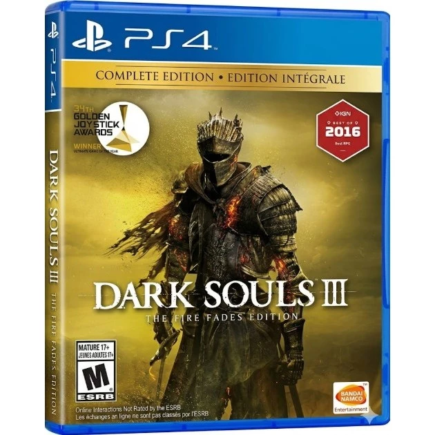 Dark Souls III The Fire Fades Edition PS4 Midia Fisica