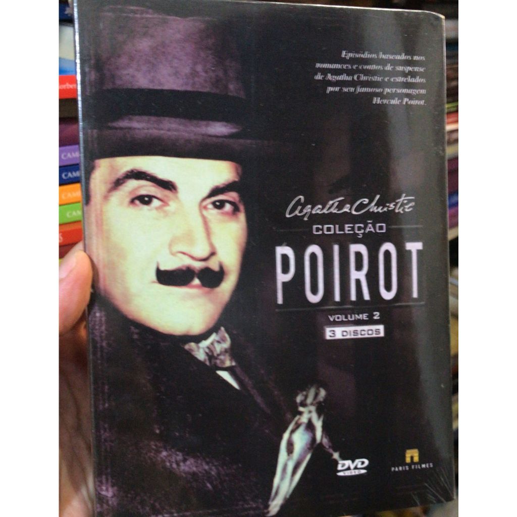 DVD BOX AGATHA CHRISTIE COLEÇÃO POIROT VOLUME 2 (LACRADO)