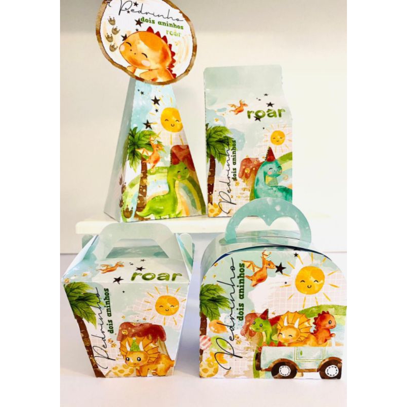 KIT FESTA PEGUE E MONTE DINOSSAURO MENINO LEMBRANCINHA DINOSSAURO PERSONALIZADO DINOSSAURO DECORAÇÃO DINOSSAURO