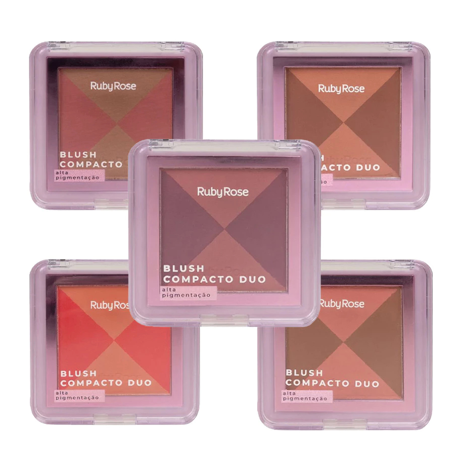 Blush Compacto Ruby Rose Duo