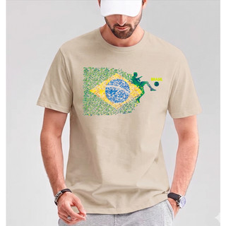 Camiseta Masculina BANDEIRA BRASIL 2026 Lançamento Em 100% Algodão em Promoção Envio Imediato PROMOÇÃO DE LANÇAMENTO