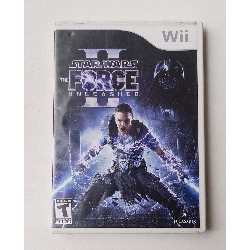 Star Wars The Force Unleashed II original Americano para Nintendo Wii - Funionando - Usado