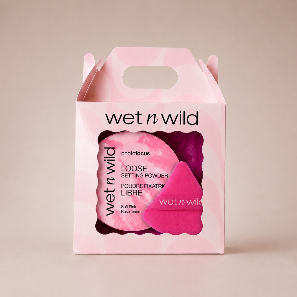 Pó Solto Facial Wet N Wild Photo Focus Matte Longa Duração 20g + Esponja Maquiag