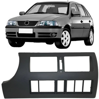 Moldura Painel Central Gol Saveiro 00 A 05 Cinza Antracit