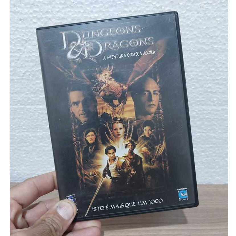 DVD Filme: Dungeons & Dragons - A Aventura começa agora (2000) Europa Filmes – Fantasia/Aventura Original