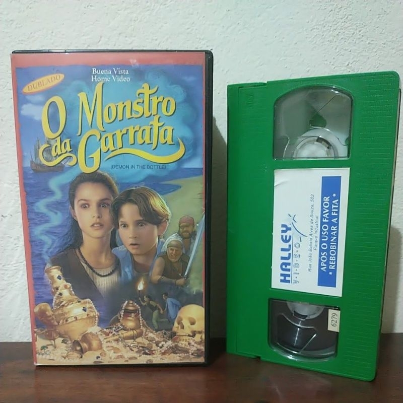 Fita VHS O Monstro da Garrafa - Walt Disney (Dublado)
