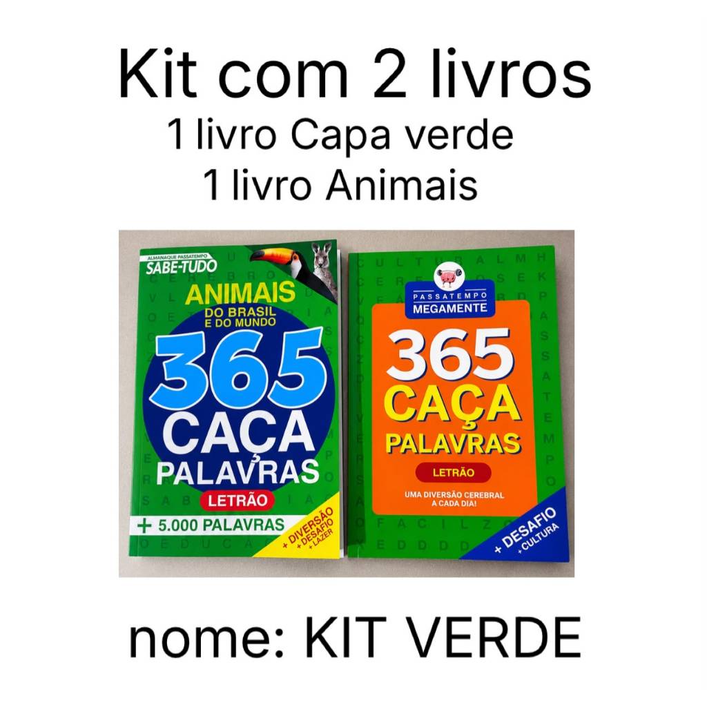 Passatempo Letra Grande Megamente 365 Caça-Palavras Letrão