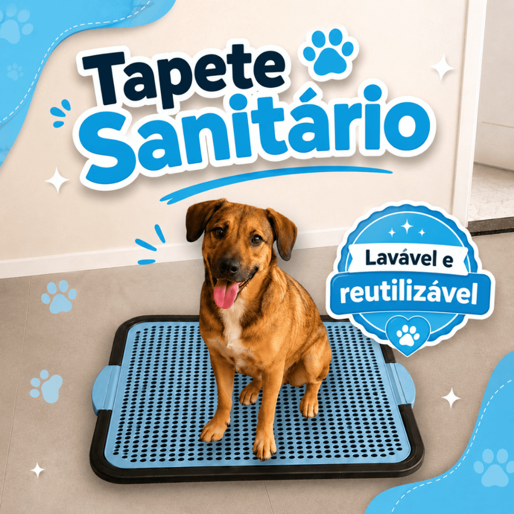 Tapete Sanitário para Cães SaniColors Durapets Lavável e Higiênico