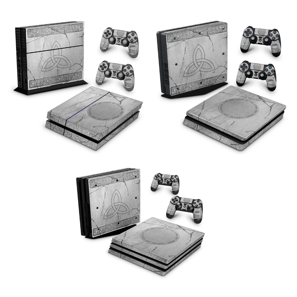Skin Anti-Rage para PS4 FAT, SLIM ou PRO - 414 - Skin Playstation 4