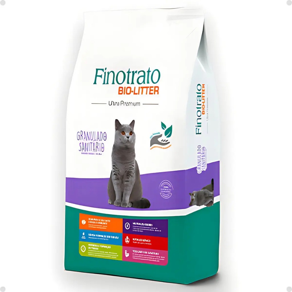 Granulado Sanitário Areia Biolitter 10kg Finotrato