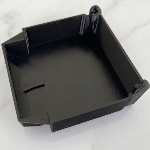 Bandeja Base Interna Gotejamento Compativel Nespresso INISSIA C40/D40 - Peça Reposição Coletor Gotas Cafeteira