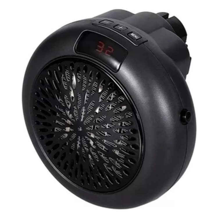 Mini Aquecedor Portátil Redondo Com Temperatura Constante