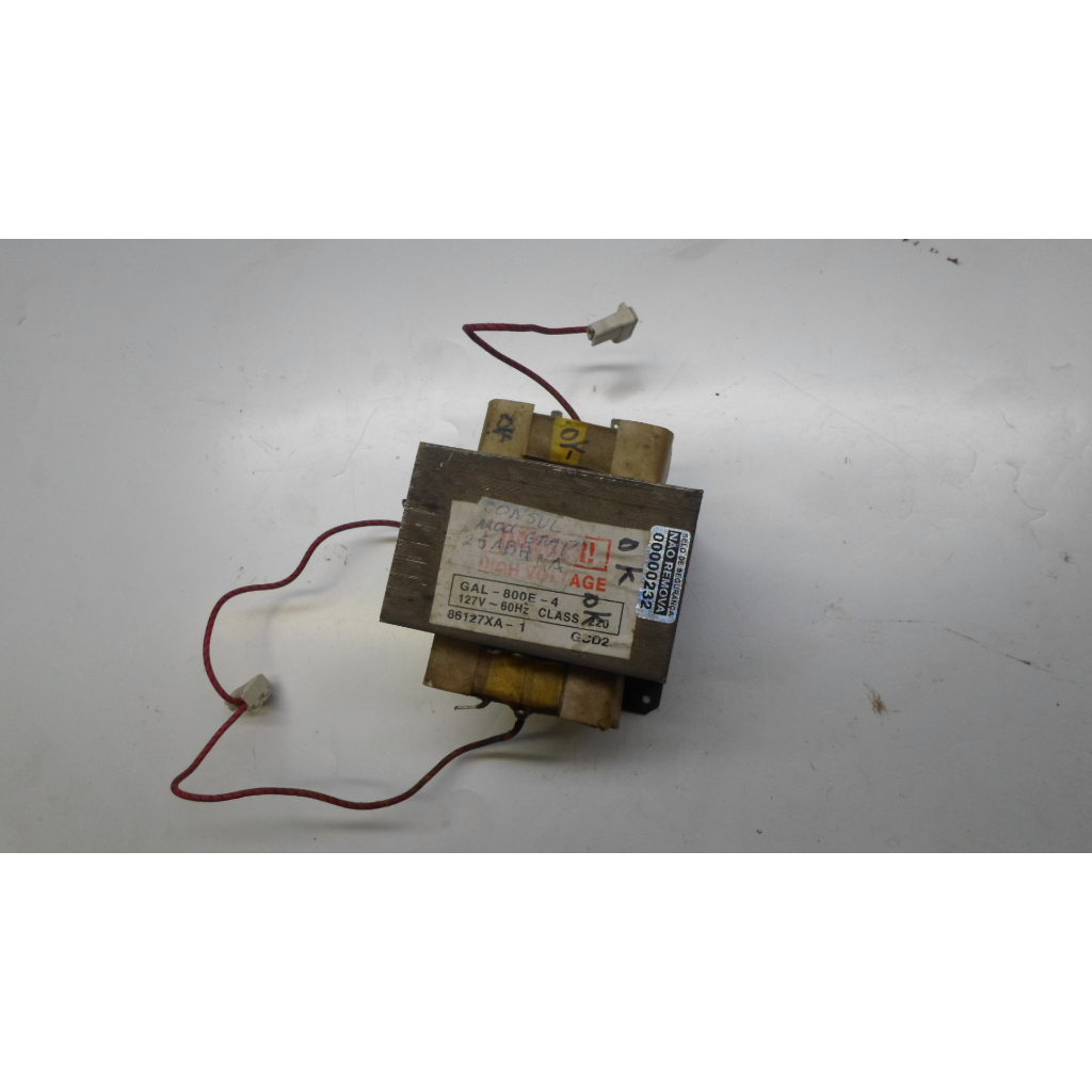 Transformador Gal-800e-4 127v Gcd2 Para Microondas