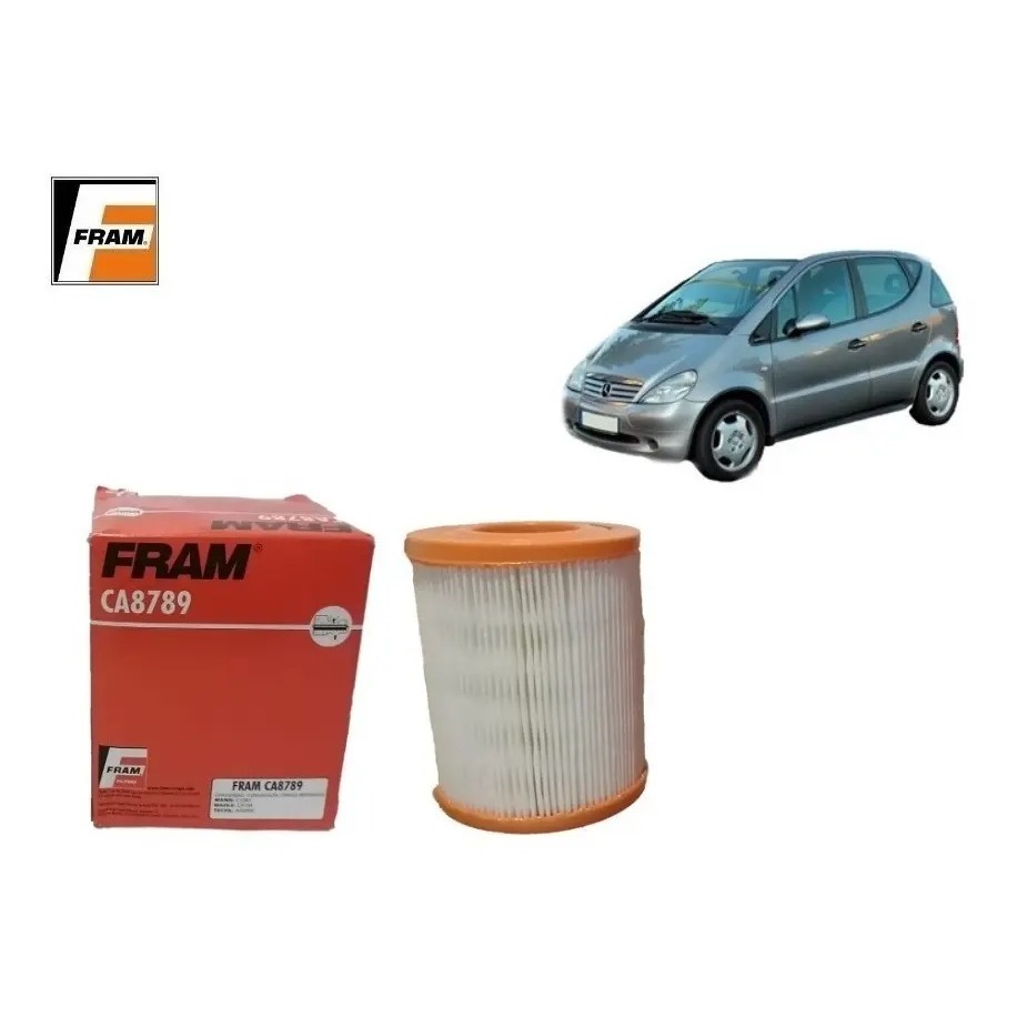 Filtro Ar Motor Classe A 160 / 190 (1999 A 2005) Fram