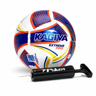 bola de futsal / bola de futebol de quadra salão original kagiva + bomba de encher