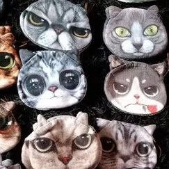1 Porta Moedas Bolsinha Cachorro Gato Moedeiro Carteira modelo sortido