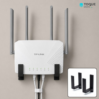 Suporte Roteador de Parede Fita 3M - Organizador WiFi Universal Sem Furos