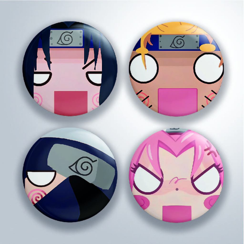 Bottom Otaku Naruto, Sasuke, Sakura, Kakashi Icon Pfp