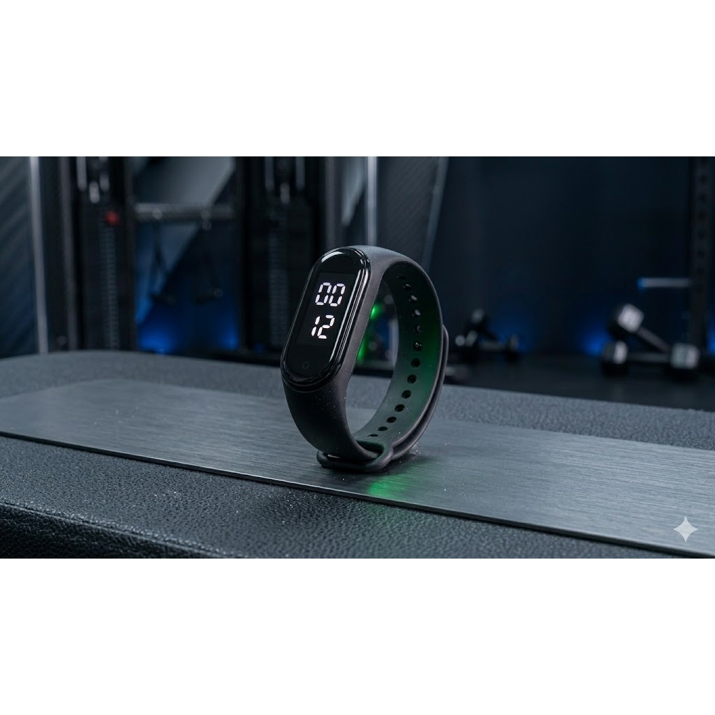 Relógio Digital Masculino Feminino Led Esportivo Barato Atacado Pulseira Inteligente Academia