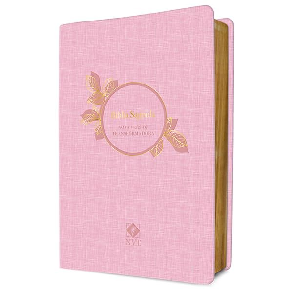 Biblia Sagrada | NVT | Capa Luxo Rosa