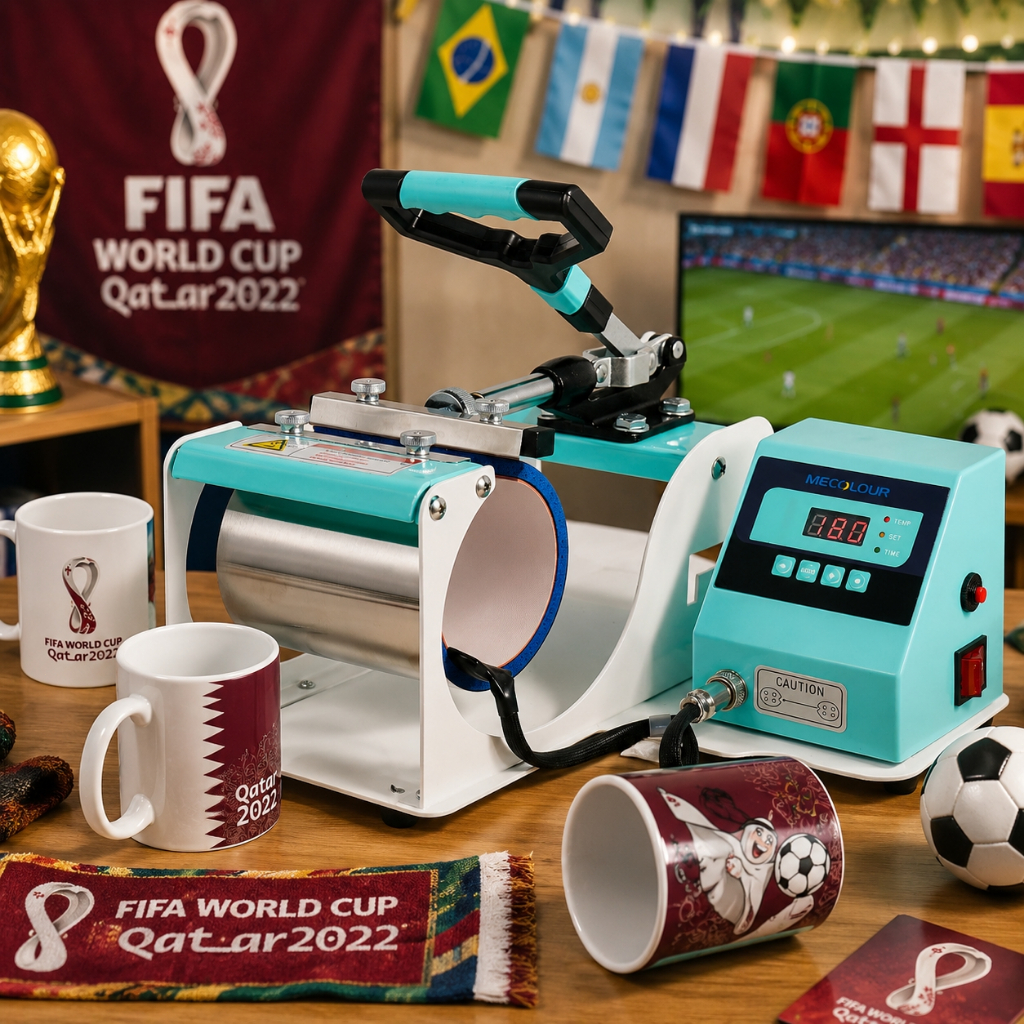 Prensa de caneca mini prensa termica 11OZ Estampar Caneca Sublimática 110v/220V Mecolour