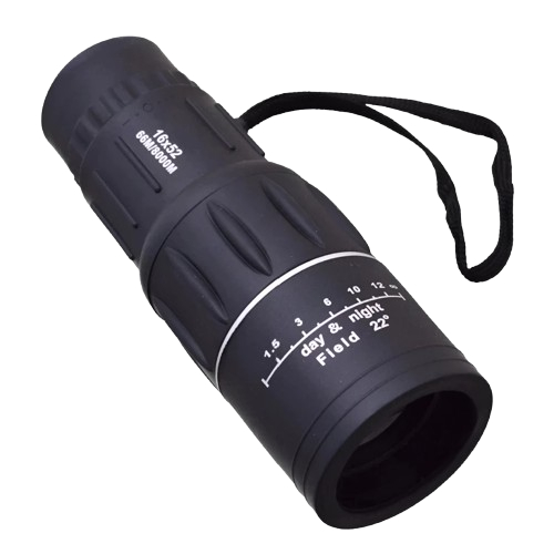 Binoculo Monóculo 8km Profissional Luneta Tática Com aumento 16x Zoom Trilha Camping Patrulha