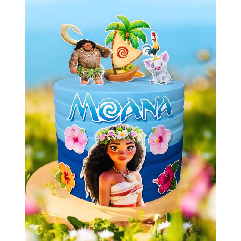 bolo fake moana/moana baby 20x15