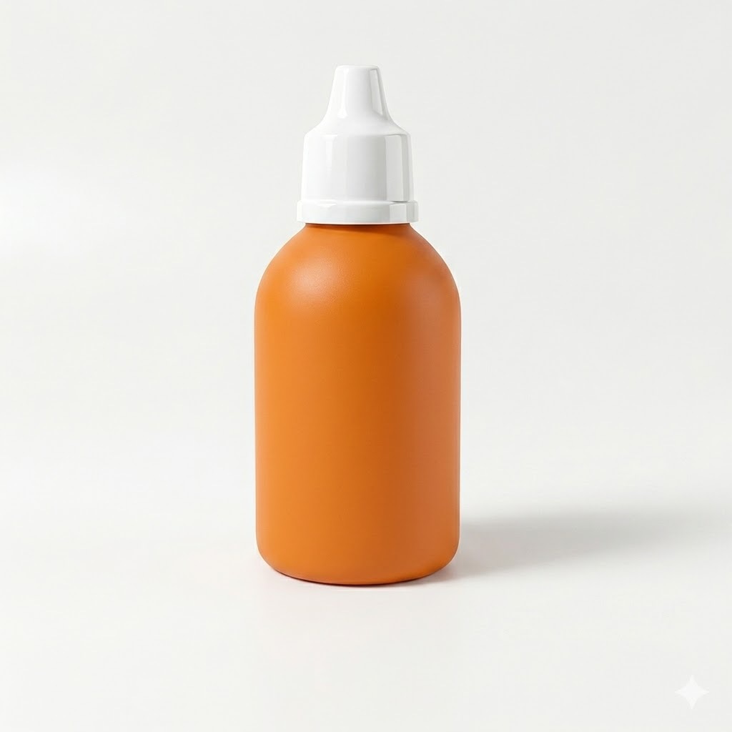 Pigmento concentrado Laranja universal para ajuste de cor automotiva poliéster com bico conta gotas cor