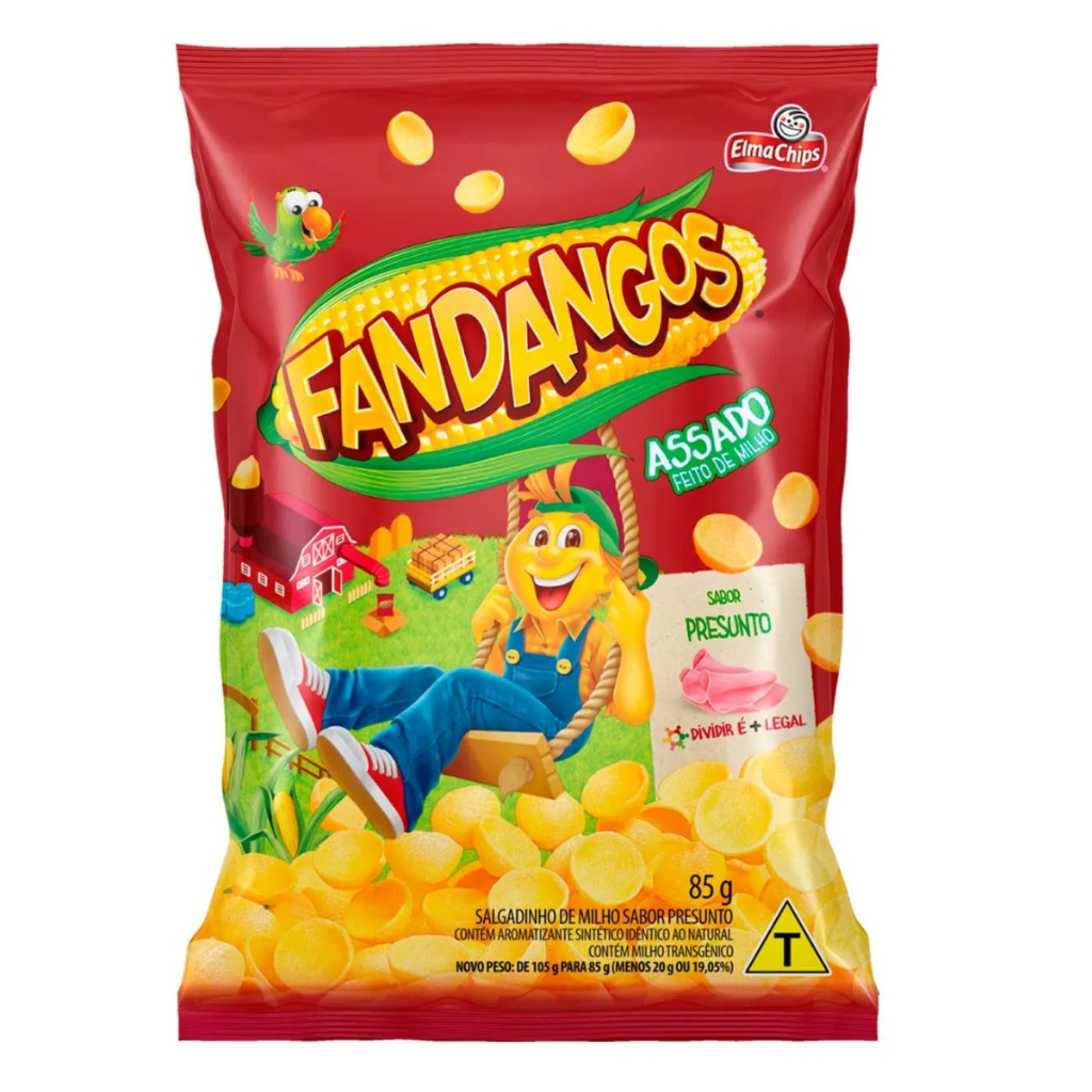 Salgadinho Fandangos Presunto 85g Elma Chips