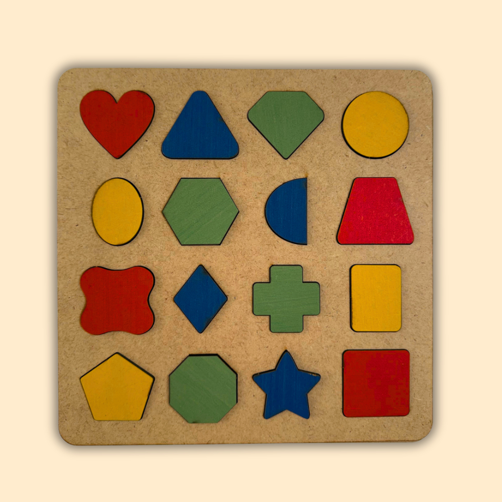 Formas Geometricas de Encaixar Coloridas Brinquedo Coordenação Motora Pedagógico Montessoriana