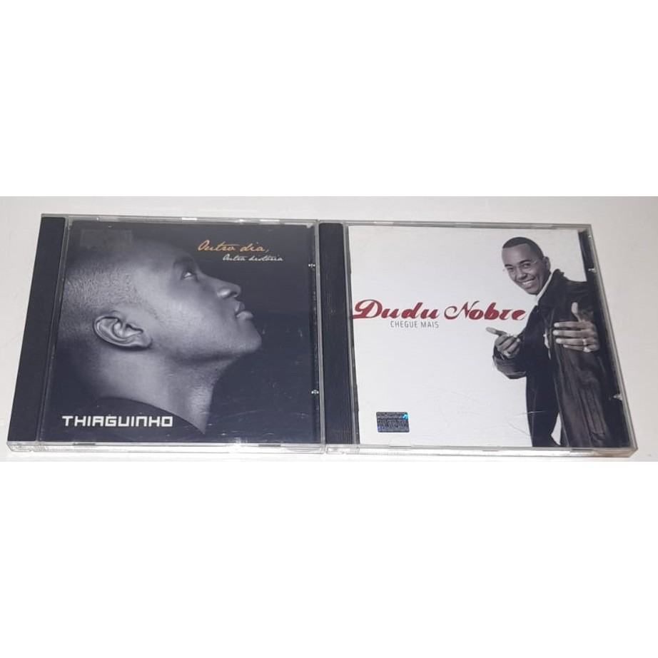 2 Cd´s - Dudu Nobre,Chegue Mais & Thiaguinho,Outro Dia,Outra História - Em Muito Bom Estado