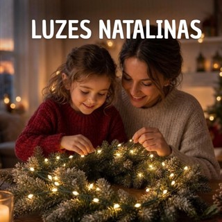 Pisca Pisca LED Fio de Fada LEDs Luz Quente Decoração Natalina Árvore de Natal Bivolt