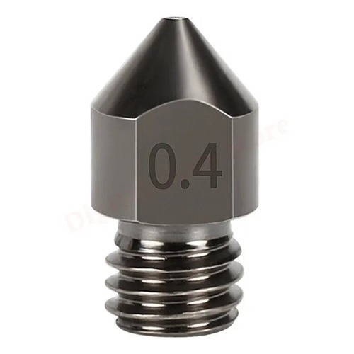 Bico Creality 0.4mm Aço Endurecido 1,75mm MK8 Impressora 3d
