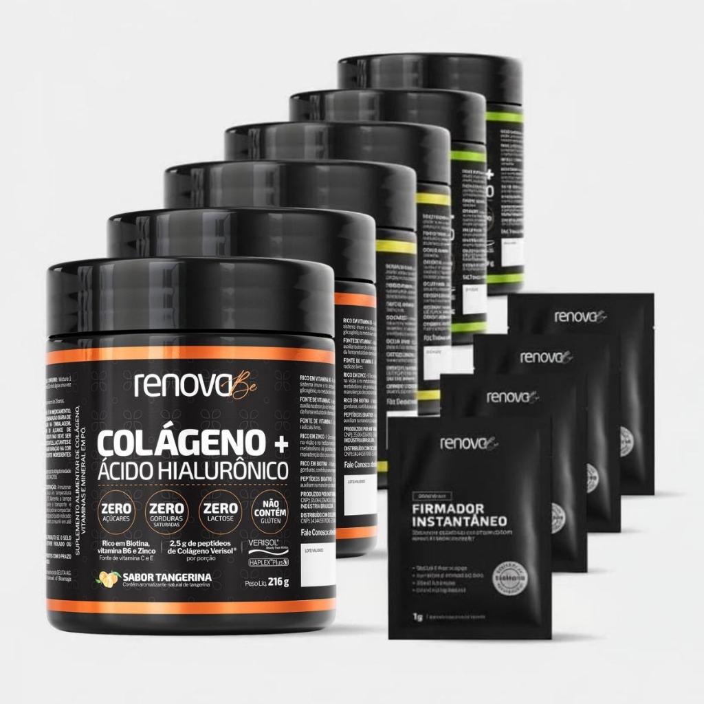 Kit Colágeno Verisol Renova Be +  Sachês Sérum Firmador