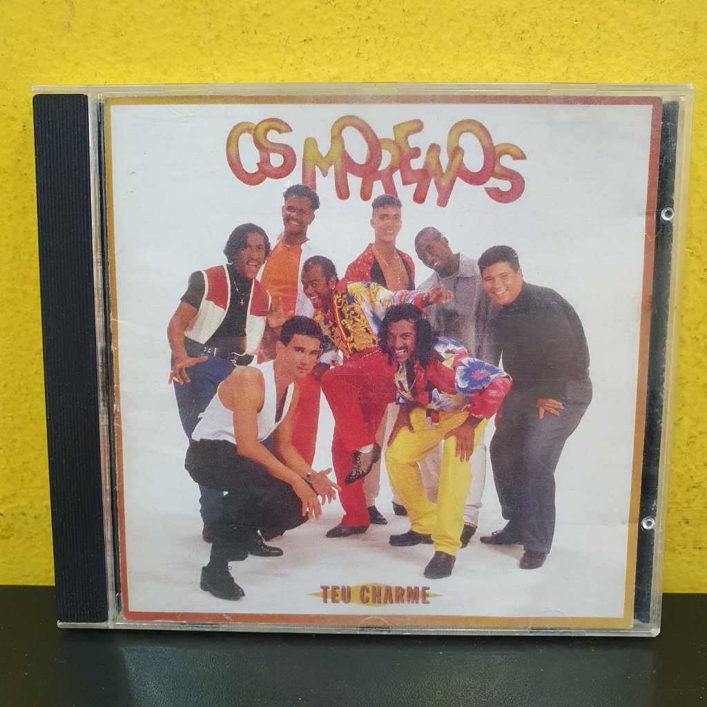 CD Os Morenos - Teu Charme - Raro Anos 90 / Pagode - Ano 1996