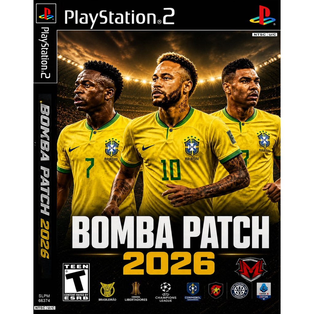 Bomba Patch 2026 COPA DO MUNDO Atualização JUNHO V2 - Ps2